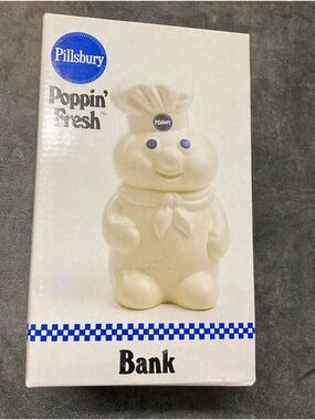 Pillsbury Poppin' Fresh White Doughboy Bank